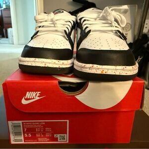 Nike Kids Dunk Low white/washed Teal